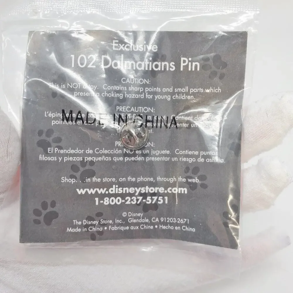 Disney Exclusive 102 Dalmatians Promo Enamel Pin - NIP